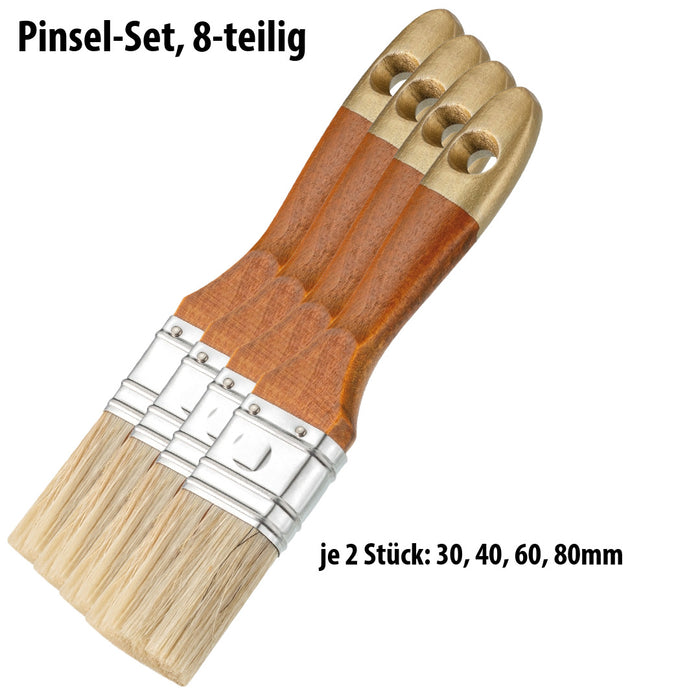 PRÄMIE Flachpinsel-Set, 8-teilig. Ab 299,-€ Nettowarenwert!